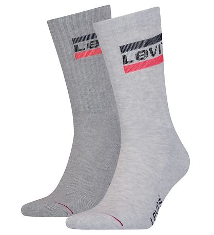 Levis Socks - 2-Pack - Regular Fit - Grey Combo