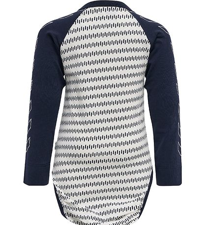 Hummel Bodysuit l/s - hmlDesmond - Black Iris