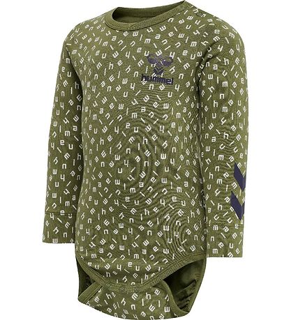 Hummel Bodysuit l/s - hmlConnor - Capulet Olive