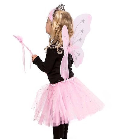 Molly & Rose Costume - Tulle skirt - Pink w. Stars