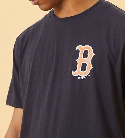 New Era T-shirt - Boston Red - Black