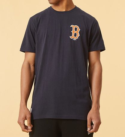 New Era T-shirt - Boston Red - Black