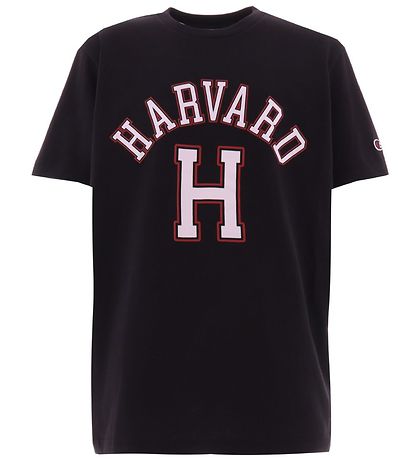 Champion T-shirt - Havard H - Black Champion T-shirt - Havard H - Black