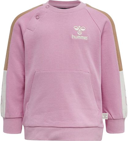 Hummel Collegepaita - hmlAnju - Vaaleanpunainen/Ruskea Hummel Collegepaita - hmlAnju - Vaaleanpunainen/Ruskea