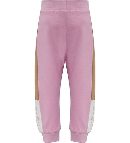 Hummel Sweatpants - hmlAnju - Pink/Brown