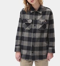 Dickies Shirt - Sacremento - Black/Grey Dickies Shirt - Sacremento - Black/Grey