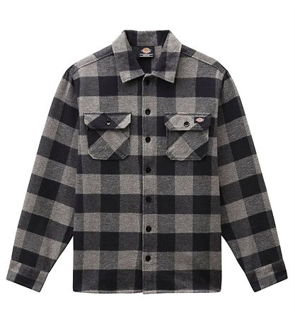 Dickies Shirt - Sacremento - Black/Grey Dickies Shirt - Sacremento - Black/Grey