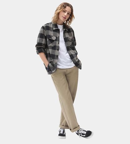 Dickies Shirt - Sacremento - Black/Grey Dickies Shirt - Sacremento - Black/Grey