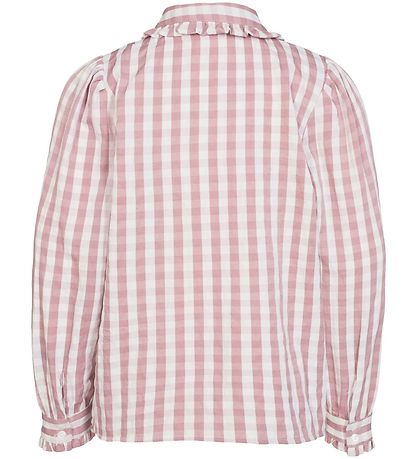 Petit by Sofie Schnoor Shirt - Dark Rose w. Checs