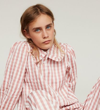 Petit by Sofie Schnoor Shirt - Dark Rose w. Checs