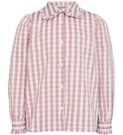 Petit by Sofie Schnoor Shirt - Dark Rose w. Checs