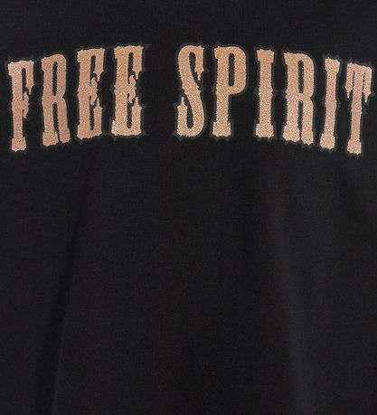 T-Shirt Petit by Sofie Schnoor - Black av. Texte T-Shirt Petit by Sofie Schnoor - Black av. Texte