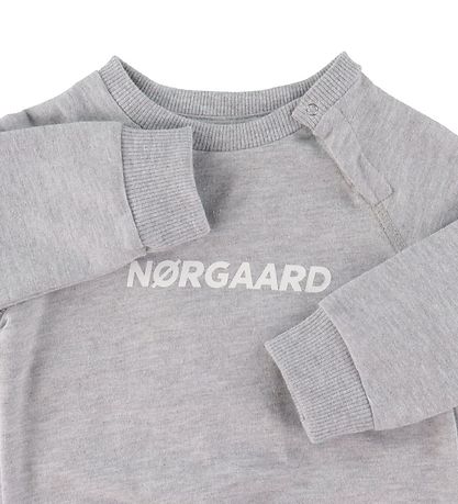 Mads Nørgaard Sweatshirt - Sirius - Grey Melange
