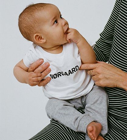 Mads Nørgaard Sweatpants - Pavini - Grey Melange