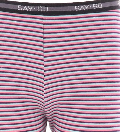 Say-So Leggings - Stripe - Pink/Purple/Turquoise Say-So Leggings - Stripe - Pink/Purple/Turquoise