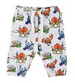 Stella McCartney Kids Sweatpants - White w. Sea print Stella McCartney Kids Sweatpants - White w. Sea print