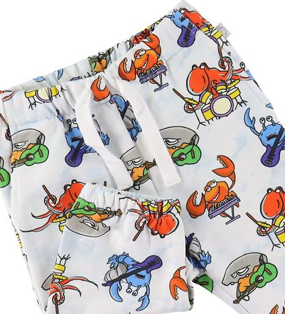 Stella McCartney Kids Sweatpants - Vit m. Havstryck