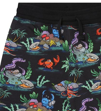 Stella McCartney Kids Sweat Shorts - Black w. Print Stella McCartney Kids Sweat Shorts - Black w. Print