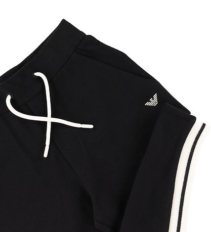 Emporio Armani Shorts - Black w. White