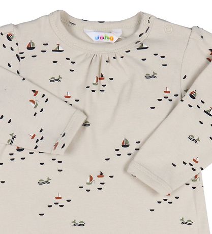 Joha Dress - Beige w. Both Joha Dress - Beige w. Both