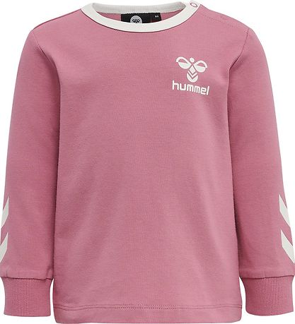 Hummel Blouse - hmlMaule - Heather Rose w. White