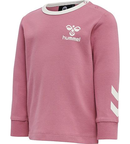 Hummel Blouse - hmlMaule - Heather Rose w. White Hummel Blouse - hmlMaule - Heather Rose w. White