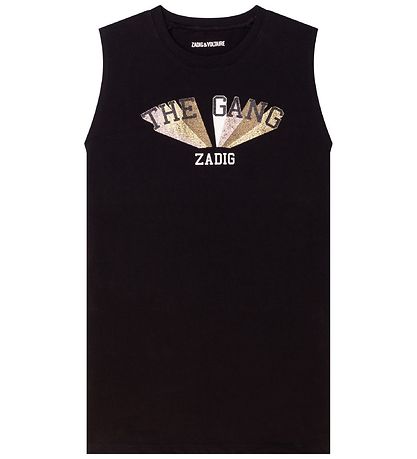 Zadig & Voltaire 원피스 - 해피 - 블랙 포함 글리터