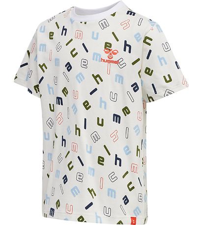 Hummel T-Shirt - HmlElo - Marshmallow Hummel T-Shirt - HmlElo - Marshmallow