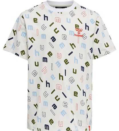 Hummel T-Shirt - HmlElo - Marshmallow Hummel T-Shirt - HmlElo - Marshmallow