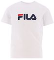 Fila T-shirt - Solberg - Bright White w. Print Fila T-shirt - Solberg - Bright White w. Print
