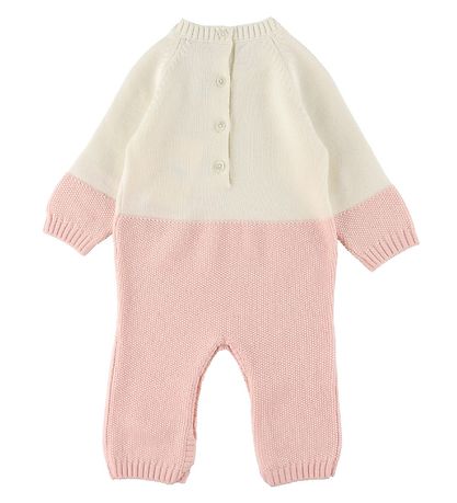 Fendi Jumpsuit/Beanie - Wool - White/Pink