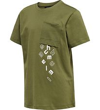 T-Shirt Hummel - hmlMarcel - Capulet Olive T-Shirt Hummel - hmlMarcel - Capulet Olive