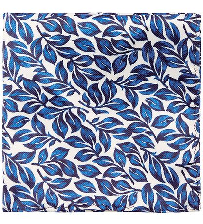 Grunt Bow Tie w. Handkerchief - Our Leaf - Blue Flower Grunt Bow Tie w. Handkerchief - Our Leaf - Blue Flower