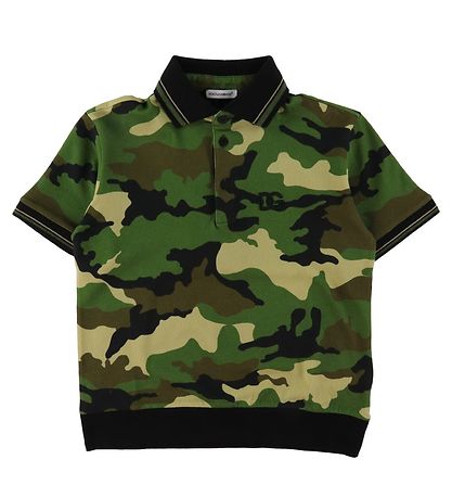 Dolce & Gabbana Polo - Reborn To Live - Camouflage Dolce & Gabbana Polo - Reborn To Live - Camouflage