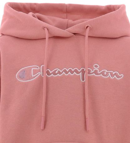 Champion Hoodie - Pink w. Logo