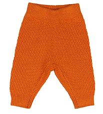 Voksi Trousers - Wool - Warm Orange Voksi Trousers - Wool - Warm Orange