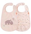 Done By Deer Bib - 2-Pack - Ozzo - Powder Done By Deer Bib - 2-Pack - Ozzo - Powder