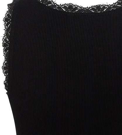Sofie Schnoor Top - Rib - Schwarz