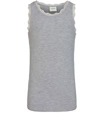 Petit by Sofie Schnoor Top - Rib - Grey Melange Petit by Sofie Schnoor Top - Rib - Grey Melange