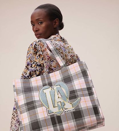 Lala Berlin Shopper - Cali - Check Pink Blush Lala Berlin Shopper - Cali - Check Pink Blush