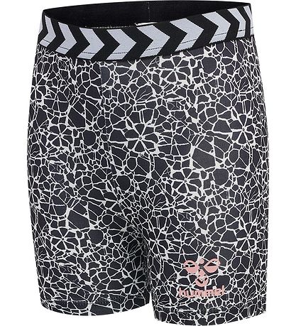 Hummel Shorts - hmlMimmi - Schwarz/Weiß