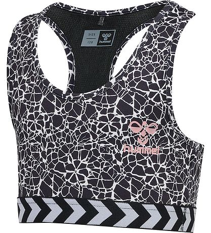 Hummel Sports Bra - hmlMimmi - Black/White