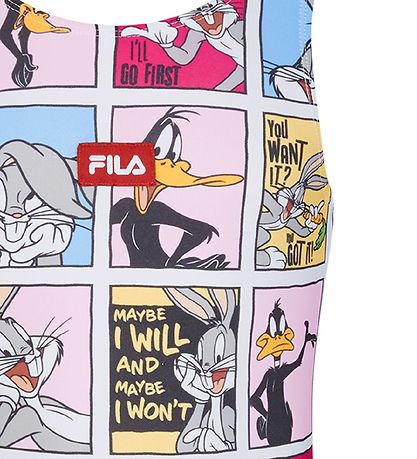 Fila Swimsuit - Lebork - Lilac Sachet w. Looney Tunes