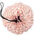Play&Go Toy Storage Bag Blanket - Ø140 - Stripes New Pink Play&Go Toy Storage Bag Blanket - Ø140 - Stripes New Pink