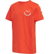 T-Shirt Hummel - hmlOptimisme - Orange T-Shirt Hummel - hmlOptimisme - Orange