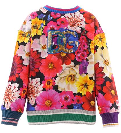 Dolce & Gabbana Collegepaita - Renessanssi - Monivärinen, Kukka