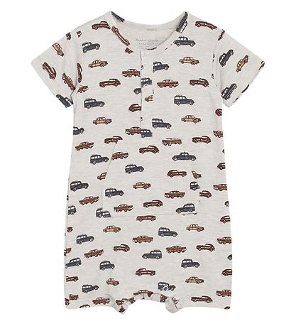 Hust and Claire Nightsuit - Mungo - Bamboo - Wheat Melange Hust and Claire Nightsuit - Mungo - Bamboo - Wheat Melange