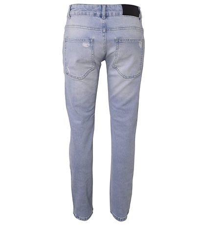 Jeans Hound - Straight avec trous - Light Denim