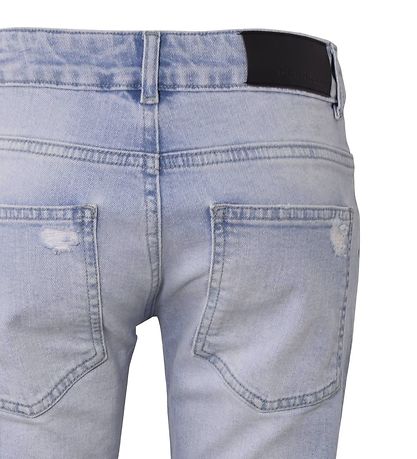 Jeans Hound - Straight avec trous - Light Denim