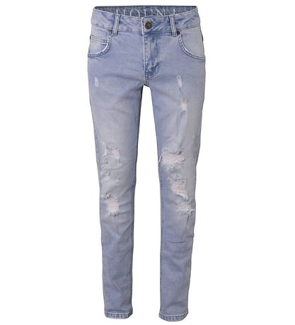 Jeans Hound - Straight avec trous - Light Denim
